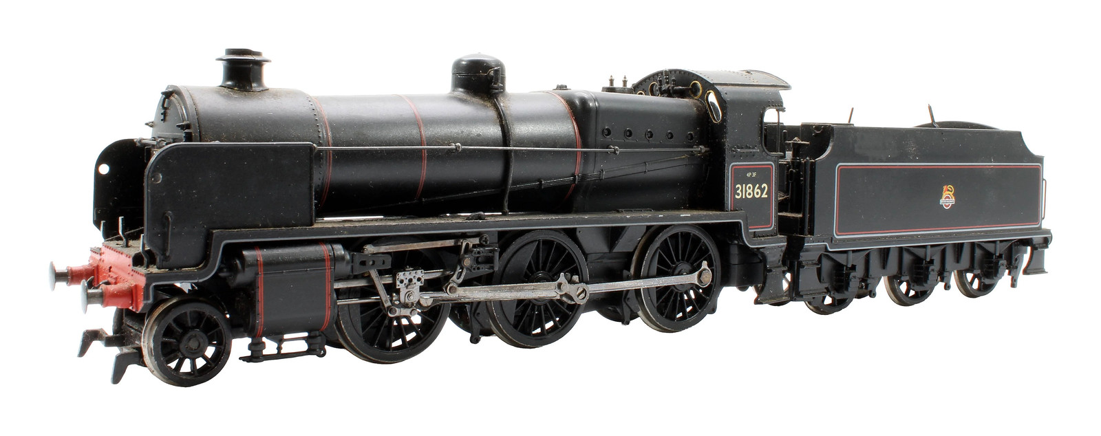 BACHMANN OO 32-161 BR EMBLEM SLOPE SIDED TENDER N CLASS '31862' LOCO *DCC *