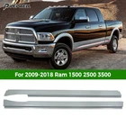1 Pair Slip-on Rocker Panel fits 09-18 Dodge Ram 1500 2500 pickup truck Crew Cab