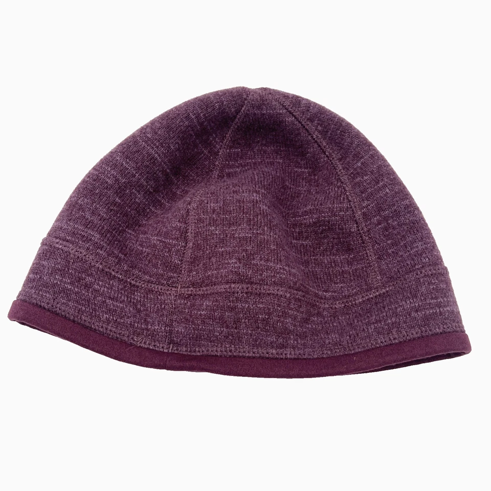 Patagonia Beanie Hat Raspberry Fleece Lined One Size Unisex Cozy Outdoor Hiking - Image 2 of 4