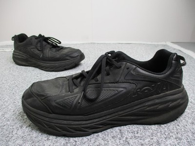 Hoka One One Shoes Mens 12.5 Bondi LTR Wide Black Running Walking