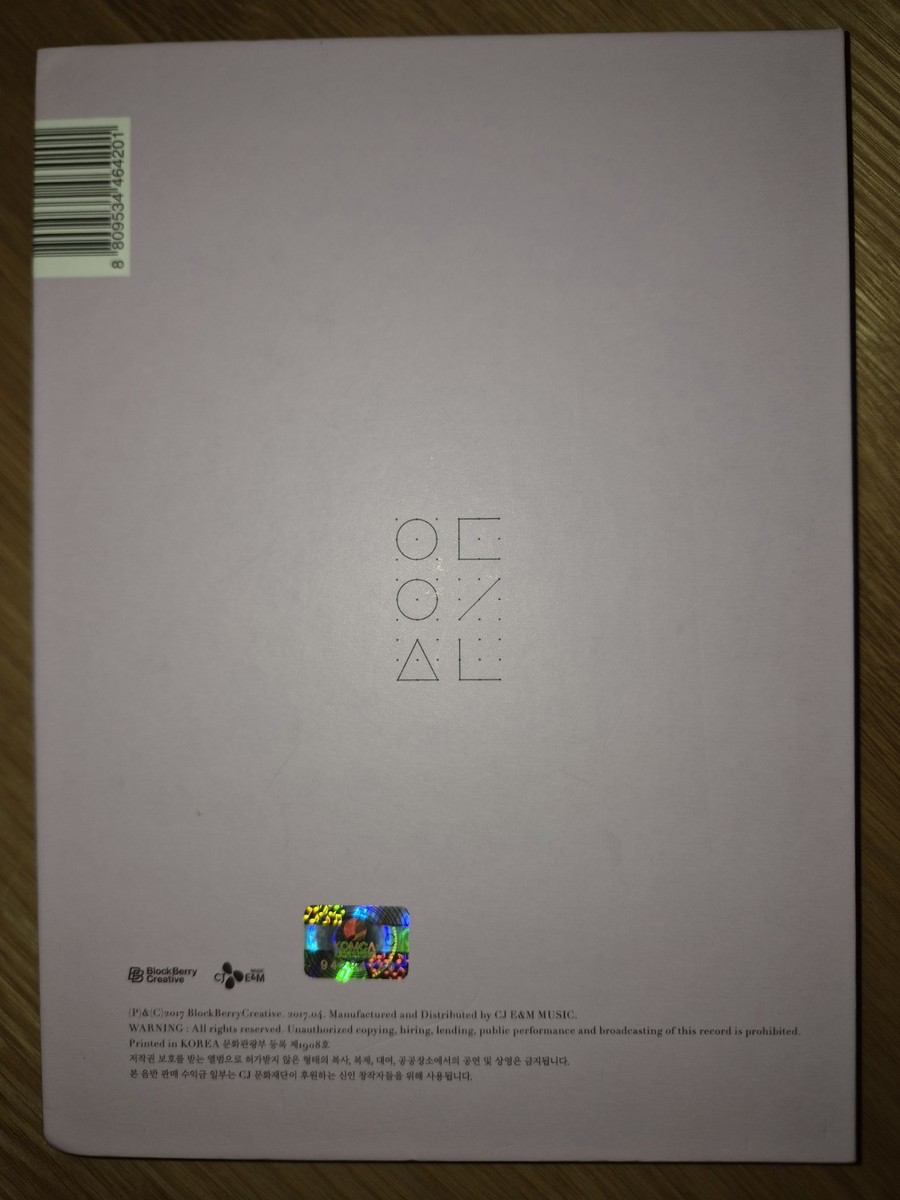 LOONA 1/3 [Love & Evil] All Member Autographed Signed Album