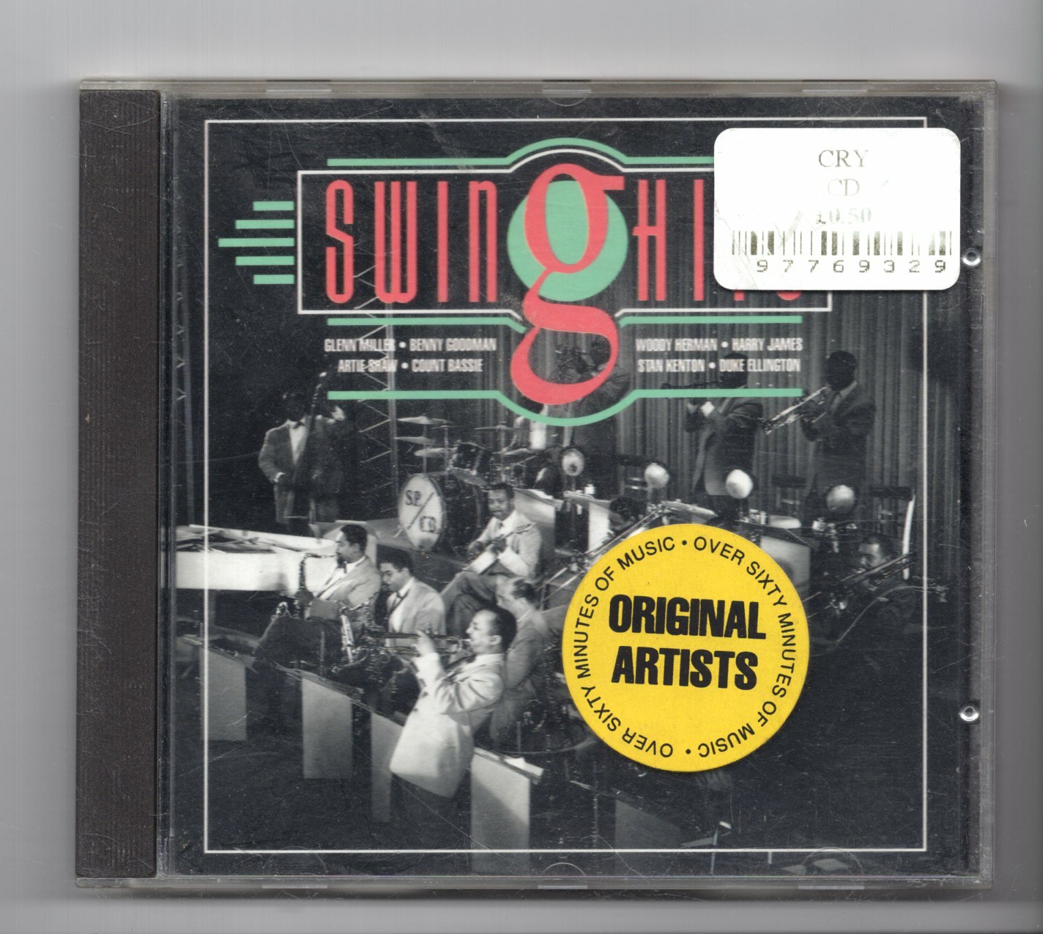 (JT82) Swing Hits, 18 tracks various artists - 1992 CD