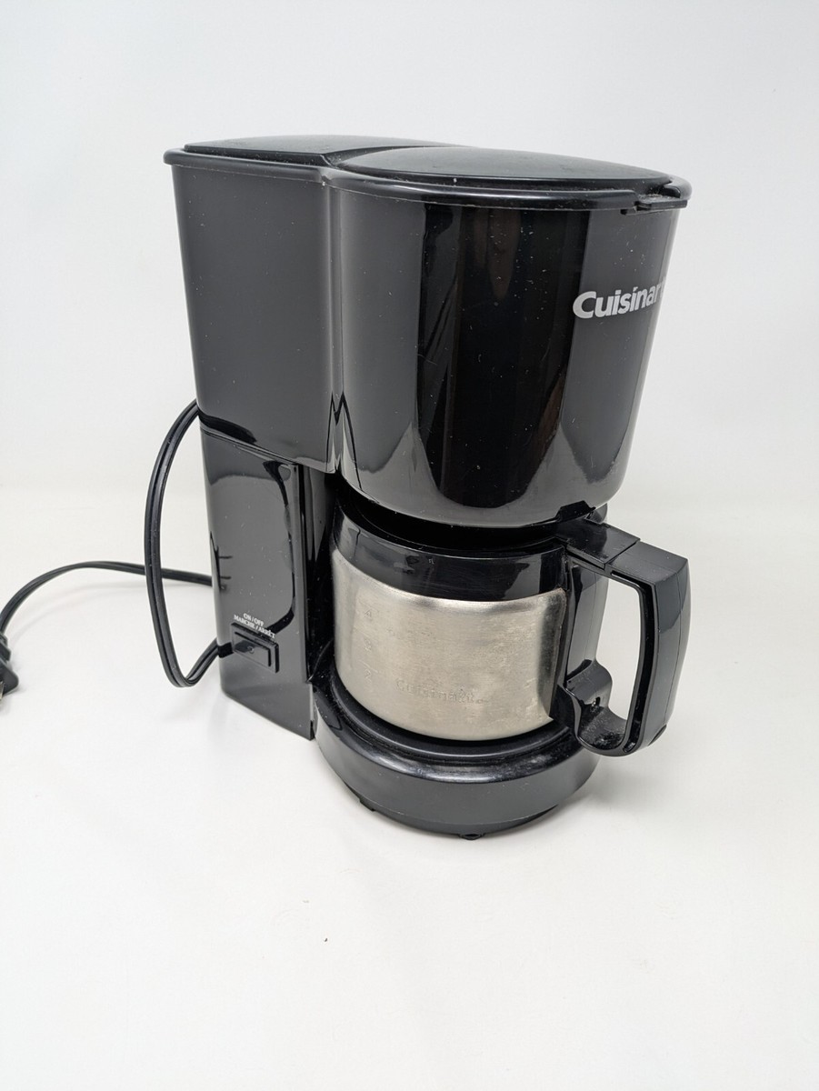 Cuisinart DCC-450BK 4-Cup Coffee Maker Stainless-Steel Carafe