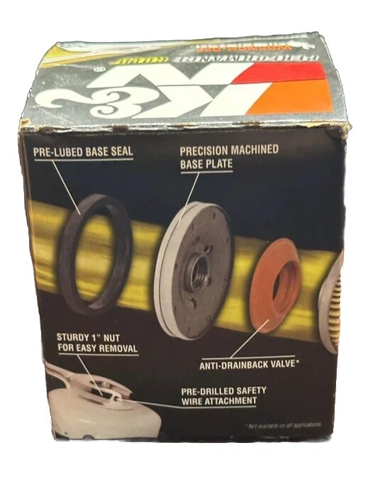 K&N HP-2004 Filter Performance Gold Oil Filter Brand New Sealed - Image 2 of 4
