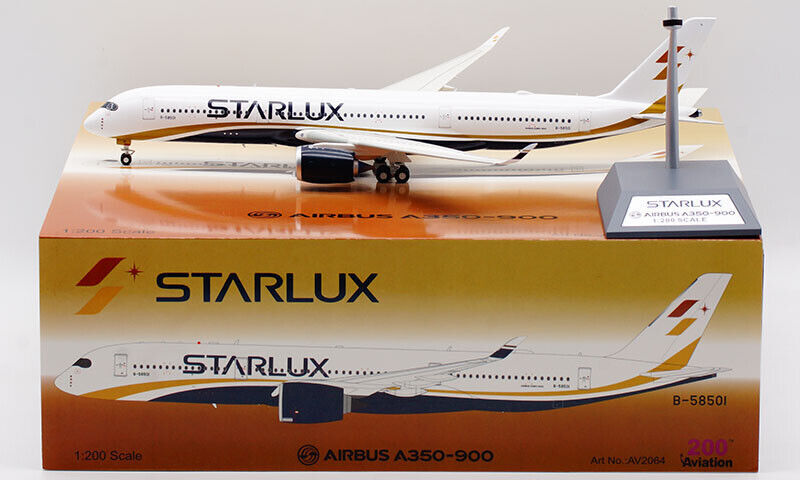 AVIATION 200 AV2064 1/200 AIRBUS A350-900 STARLUX AIRLINES REG: B