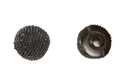 12er Set runde Knöpfe mit Schaft zum Nähen aus Kunststoff mm.21 x 21 x 18 mm artic