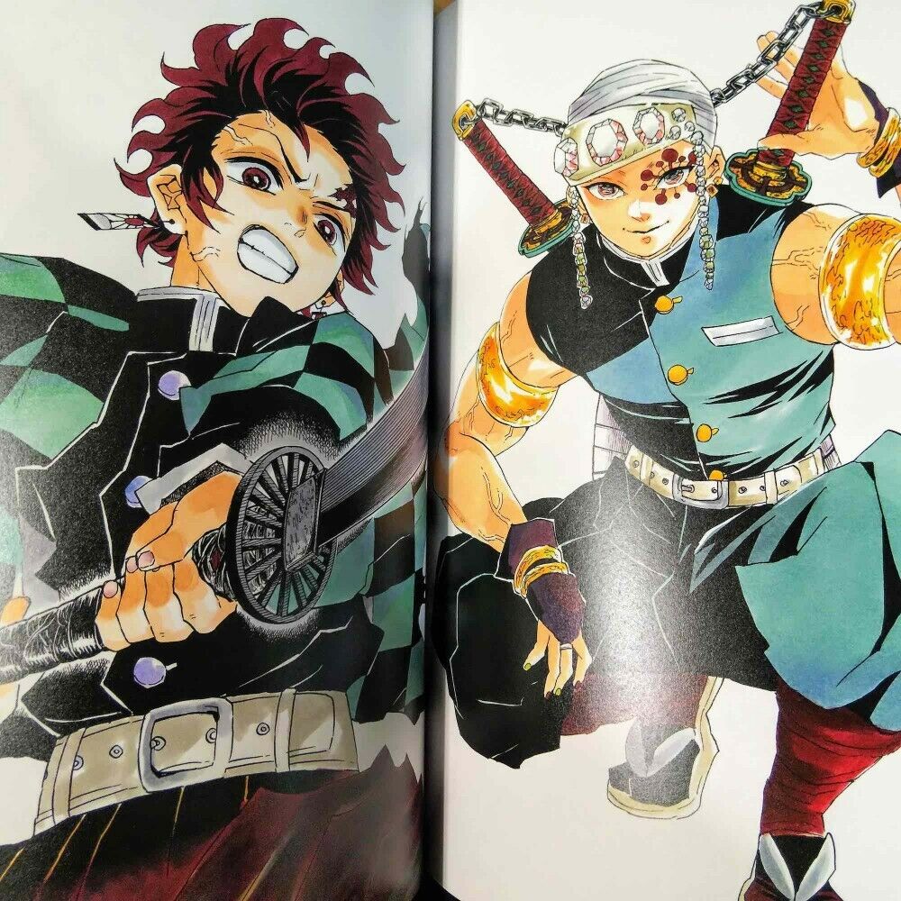 Demon Slayer Kimetsu no yaiba ufotable c98 limited art book 2 set