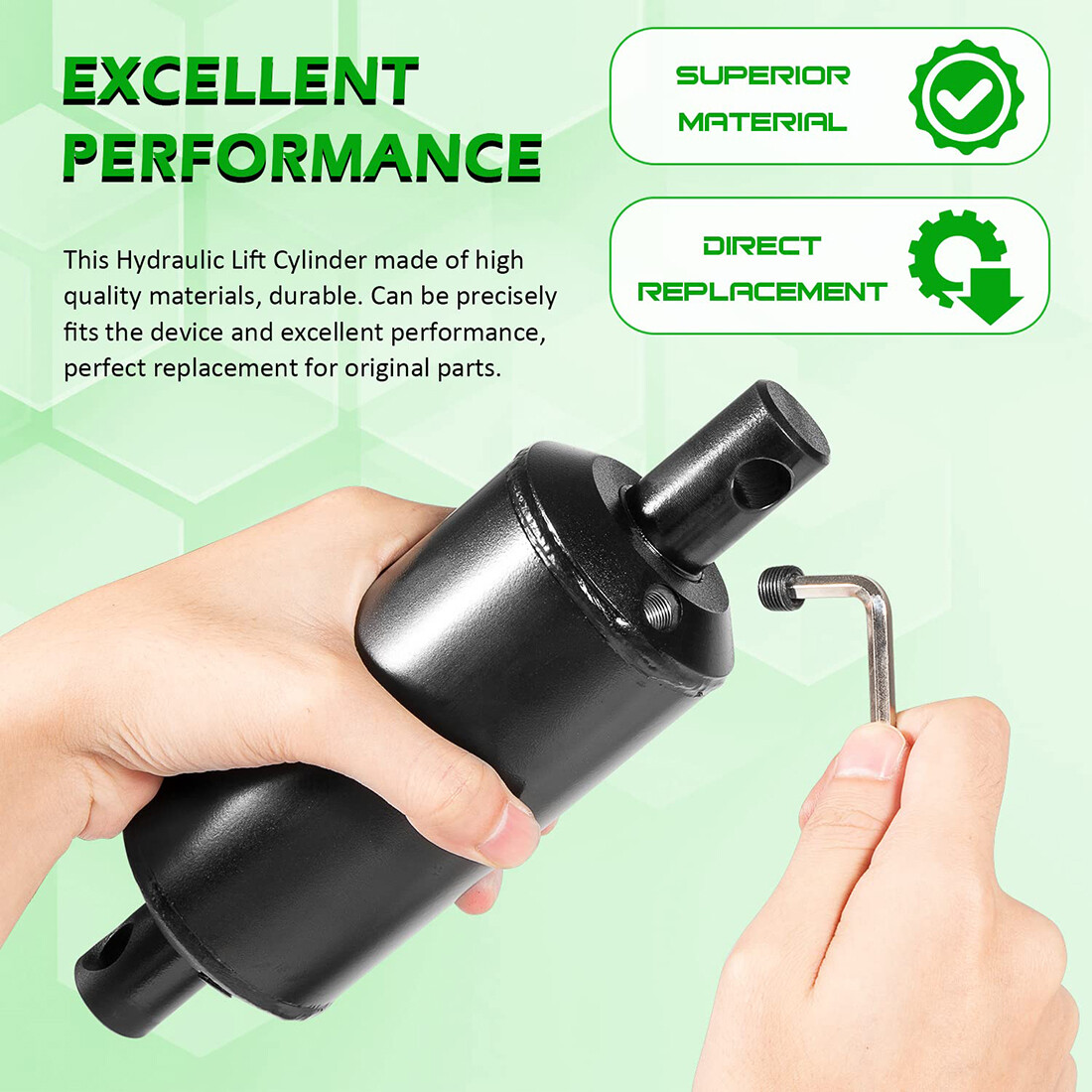 Lift Cylinder Fits John Deere 317 318 Hydraulic Blade AM31362