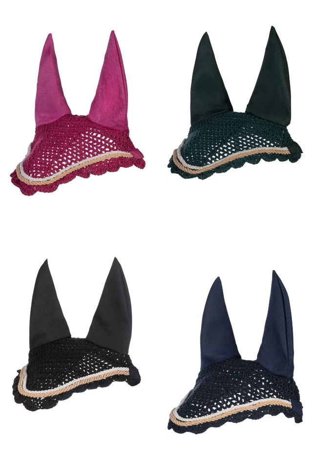 Fliegenhaube "Kopenhagen" schmiegt sich dank elastischer Ohren perfekt an HKM