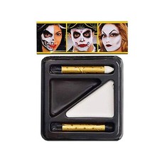 Amscan Black and White Makeup Kit 844354