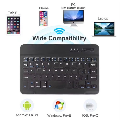tastiera wireless Bluetooth PC Smartphone Tablet Laptop Computer Portatile prezzo ebay