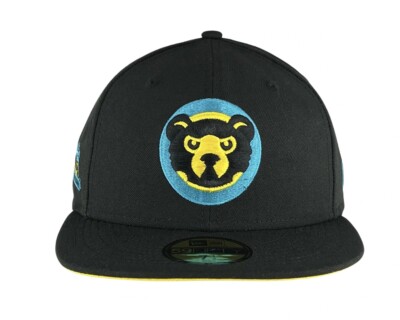 ニューエラ　59FIFTY Chicago Cubs\"yellow\" 7 1/4 New Era 59Fifty Chicago Cubs Wrigley Field Patch Fitted Hat