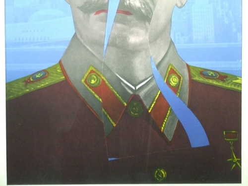 Erro Gudmundur Gudmundsson - Joseph Stalin Original Serigraph Signed Framed - 第 6/13 張圖片