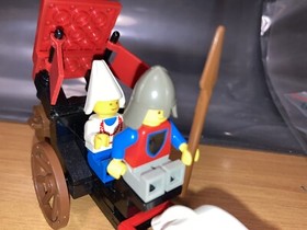 Lego 6023 MAIDEN'S CART 1986 Complete Instructions Medieval Medieval Vintage RARE