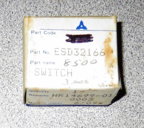 Panasonic ESD32166 Slide Switch - Original Replacement Part - New!