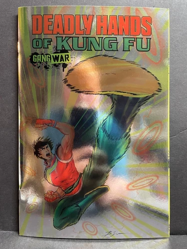 Deadly Hands Of Kung Fu #1  Gang War Foil Cover  VF/NM High Grade Marvel