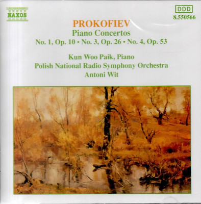 NEU: Prokofiev PIANO CONCERTO NOS. 1, 3 AND 4 Paik Wit | (C5648)
