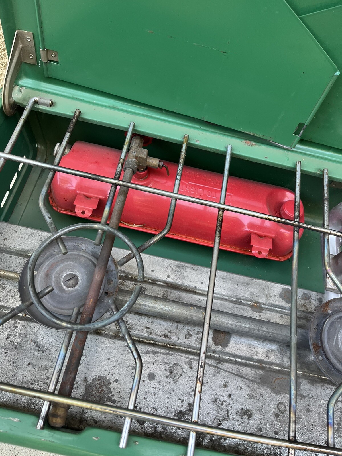 Coleman 2Burner Liquid White Gas Camp Stove Model 413G eBay