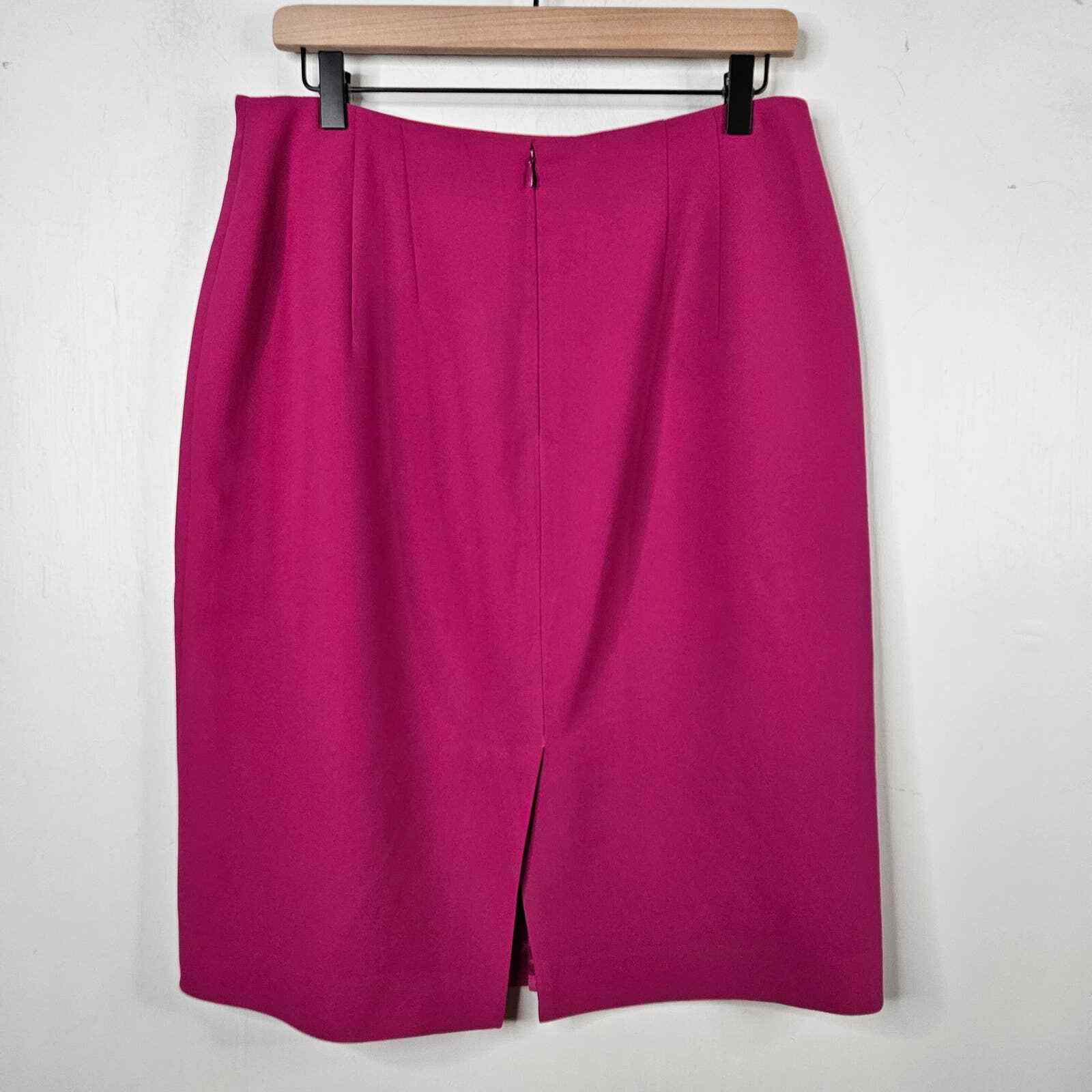 Hobbs London Skirt Blazer Suit Set 10/12 Fuchsia Pink… Gem