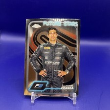 2024 Topps Chrome Formula 1 JUAN MANUEL CORREA #34 F2 Drivers Futurs Stars RC