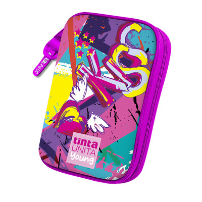 Astuccio 3 Zip Young Boy "Shark Robot" 2025/2026 - TintaUnita