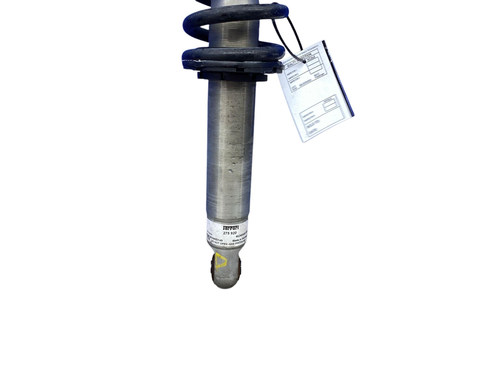 2008-2014 FERRARI CALIFORNIA RWD 4.3L REAR LEFT SUSPENSION STRUT ASSEMBLY OEM