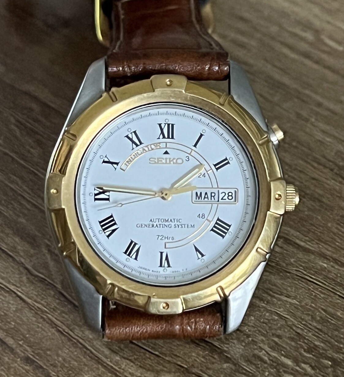 Rare Antique SEIKO AUTOMATIC GENERATING SYSTEM Wa… - image 3