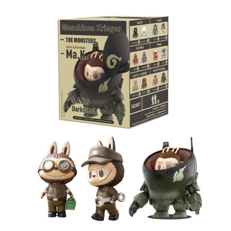 POP MART Labubu The Monsters X KOW YOKOYAMA Ma.K. Blind Box POP MART Labubu The Monsters X KOW YOKOYAMA Ma.K. Blind Box