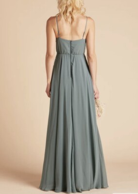princess polly baby blue dress Steel Blue Bridesmaid Dresses David's Bridal Dresses Davids Bridal Brown  Ruched Strapless Gown Poshmark main image 1