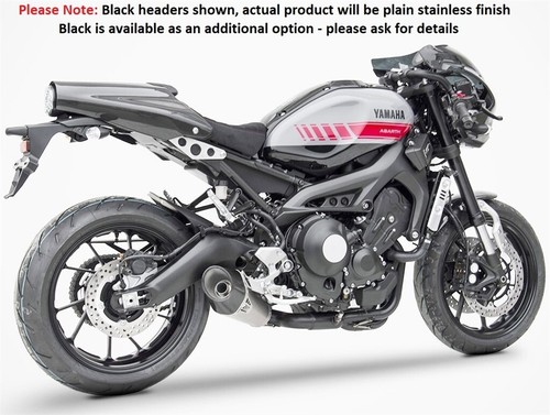 Yamaha XSR900 2018 ZARD Edelstahl / Carbon E4 mit Straßenzulassung komplette Auspuffanlage - Bild 3 von 5