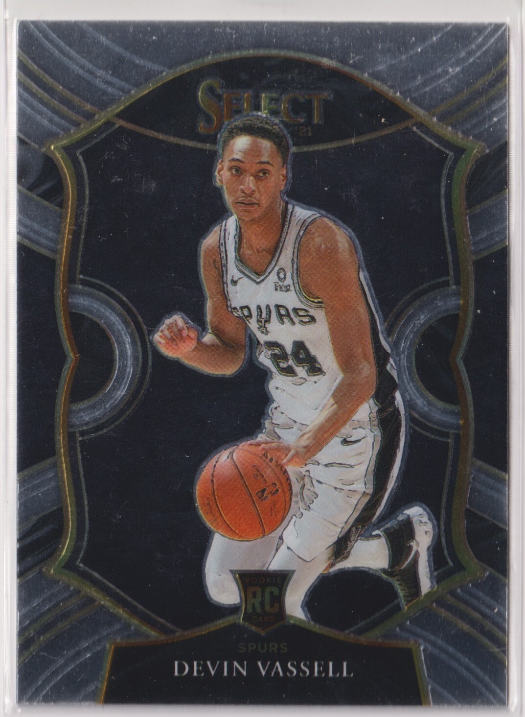 Devin Vassell 2020-21 Panini Select Base Concourse Rookie Card #71