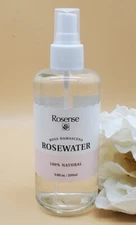 Rosense Rosa Damascena Rosewater 100% Natural 6.8 fl oz New 