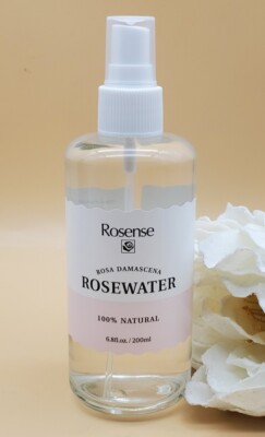 Rosense Rosa Damascena Rosewater 100% Natural fl oz New