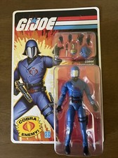 Haslab GI Joe Classified Retro COBRA COMMANDER On Unpunched Retro Card