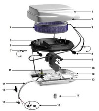 FILTRO PVC 52MM VIESA HOLIDAY E HOLIDAY III