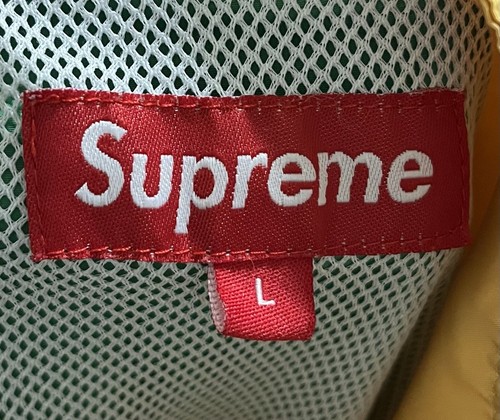 Supreme Quarter Zip Jacket Green Yellow Large - Picture 3 of 5