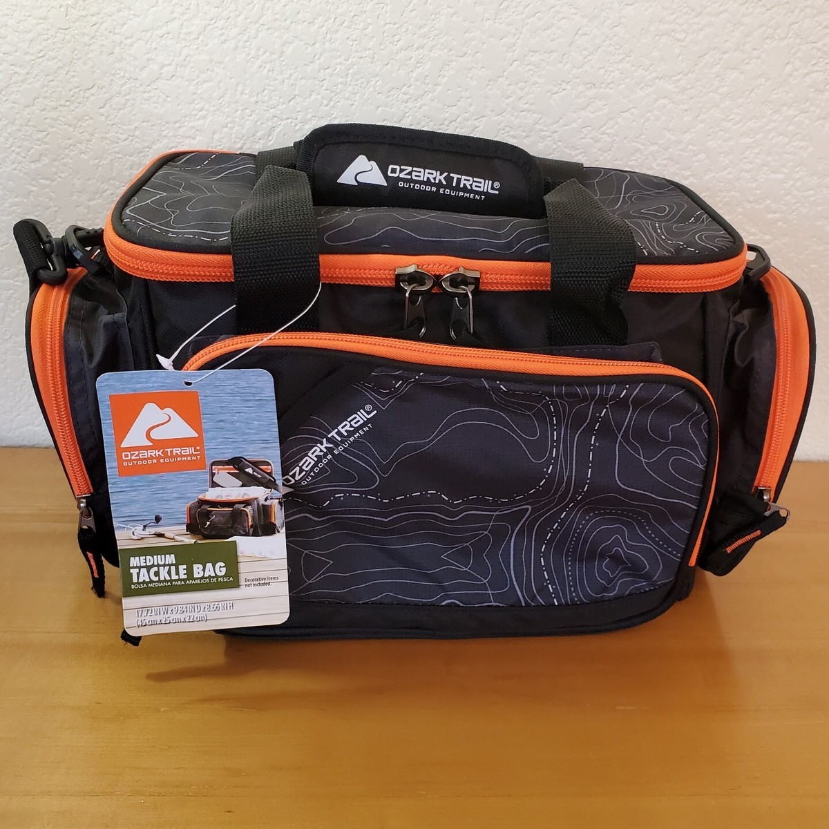 Ozark Trail Elite Bait And Tackle Fishing Tackle Backpack Walmart