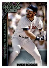 Wade Boggs 2015 Topps Update Whatever Works Card #WW-3
