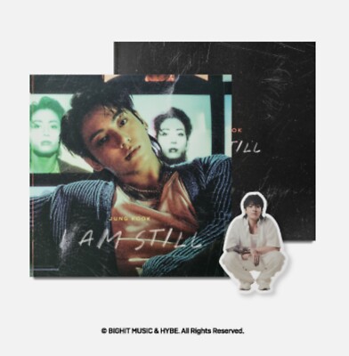 BTS JUNG KOOK I AM STILL Program Book, Tin Bucket & Cold Cup