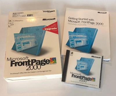 Microsoft frontpage 2000 (659556011659)
