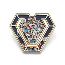 WAKANDA FOREVER RIRI WILLIAMS Iron Heart Marvel Black Panther Enamel PIN 4"x1.4"