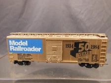 HO SCALE MODEL RAILROADER MAGAZINE 50 YEAR ANNIVERSARY 40' BOX CAR