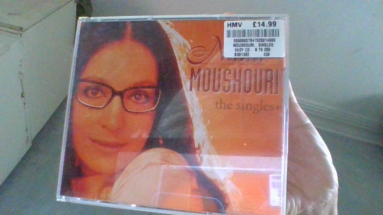 NANA MOUSKOURI - The Single - Weisse Rosen Aus Athen, Adios My Love, CD LIKE New