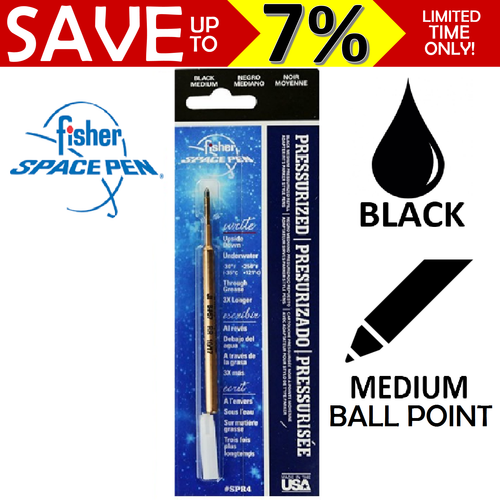 NEW Fisher Space Pen Refill Parker style ball point write UNDER water