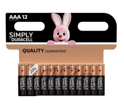 12er Pack Duracell Plus Alkaline AAA LR03 Batterien Produktbild-Vorschau 12
