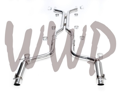 #ad Stainless Steel Dual 3quot;Header Back Exhaust System Kit 11 14 Charger 300C 5.7L V8 $459.95