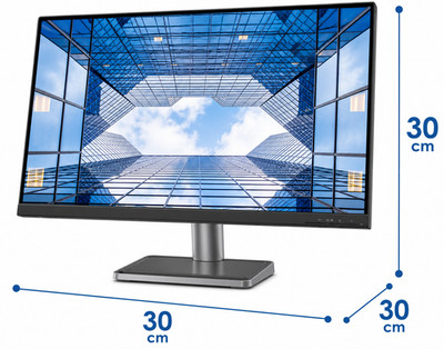 Lenovo L32p-30 32 Zoll 4K UHD Monitor USB-C IPS Webcam Lautsprecher