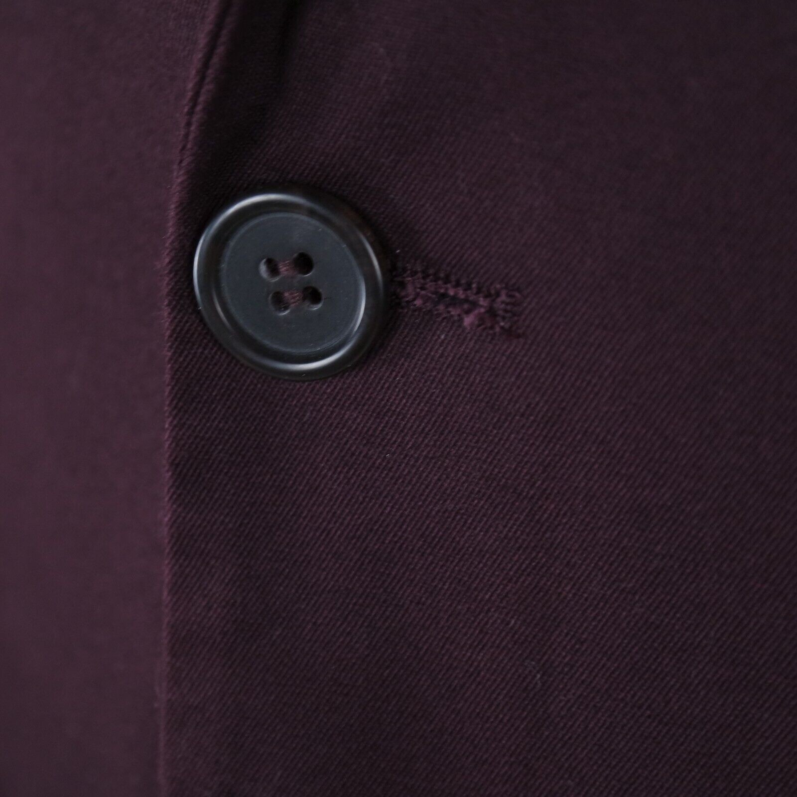 Mens Burgundy Blazer 36R UK Size H&M Cotton Summer Sport Coat Jacket thumbnail 8