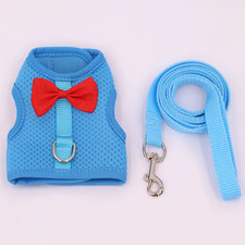 Rabbit Harness Soft Mesh Small Pet No Pull Comfort Padded Vest for Bunny Guinea 