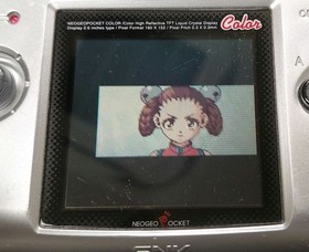 SNK Neo Geo Pocket Silver Console Metal Slug Fatal Fury 2 Games Japan